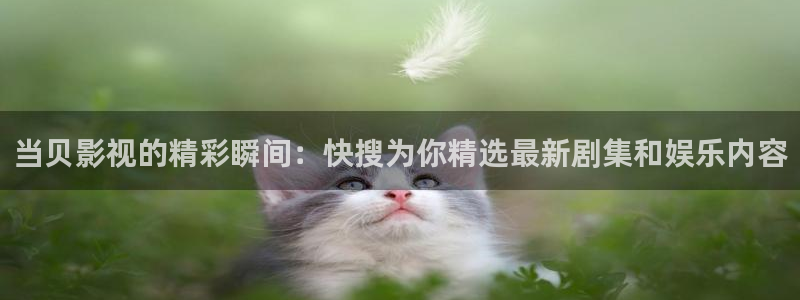 第一页浮力影院：当贝影视的精彩瞬间：快搜为你精选最新剧集和娱乐内容