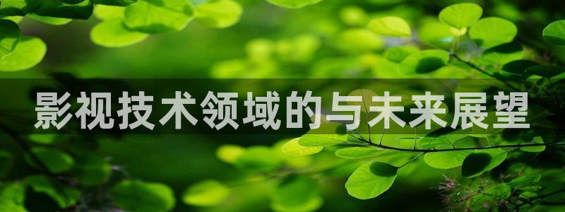 浮力影院免费观看电视剧最新版本更：影视技术领域的与未来展望